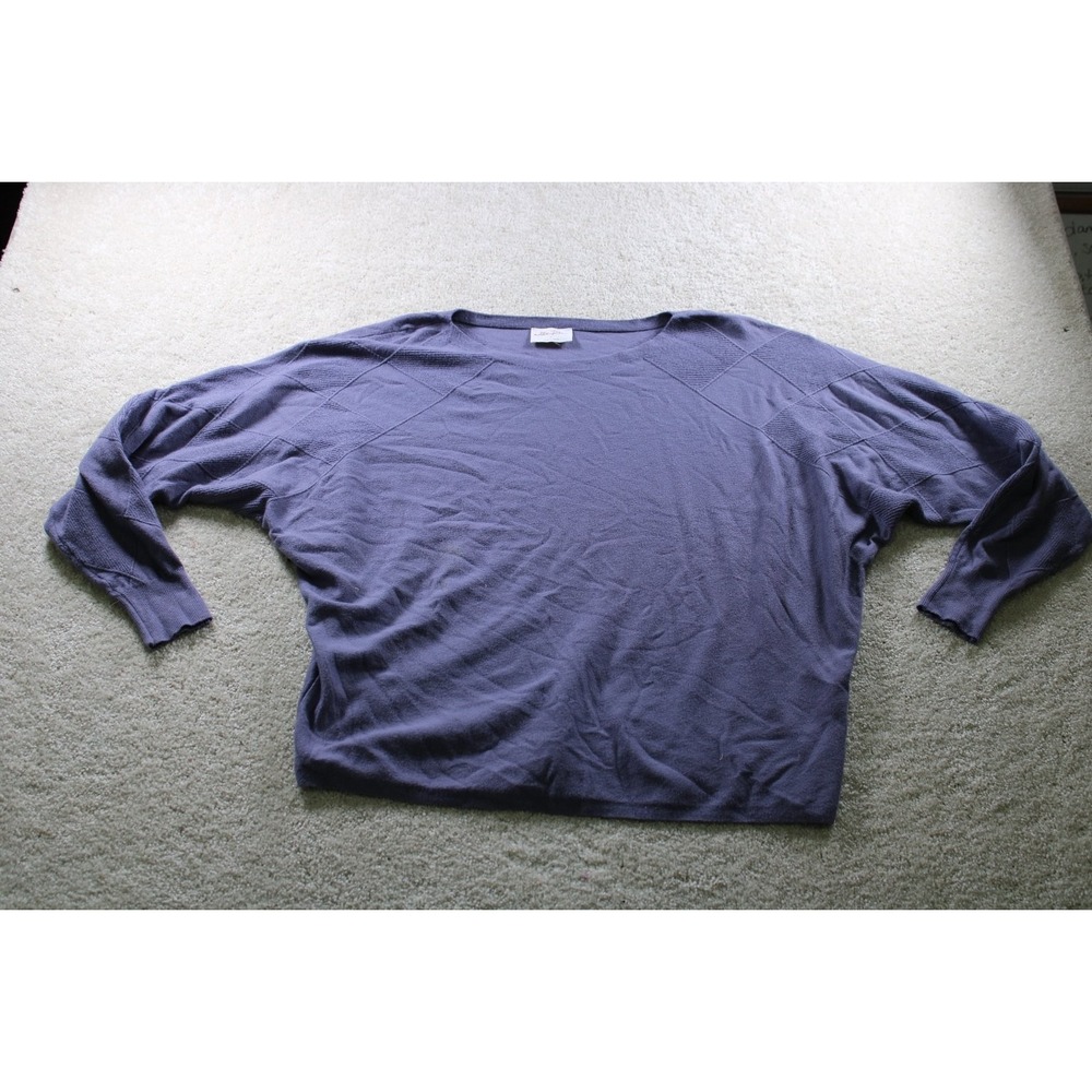 Allie‎ Rose Sweater Women's Lavender Purple Large Viscose Blend